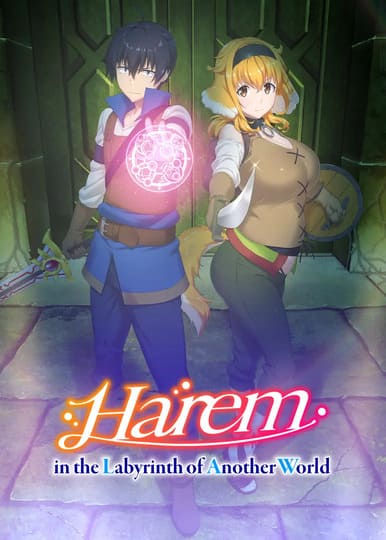 Isekai Meikyuu de Harem wo Anime Cover